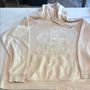 Bass Pro Shops Cream Turtleneck Sweater Casual Comfort